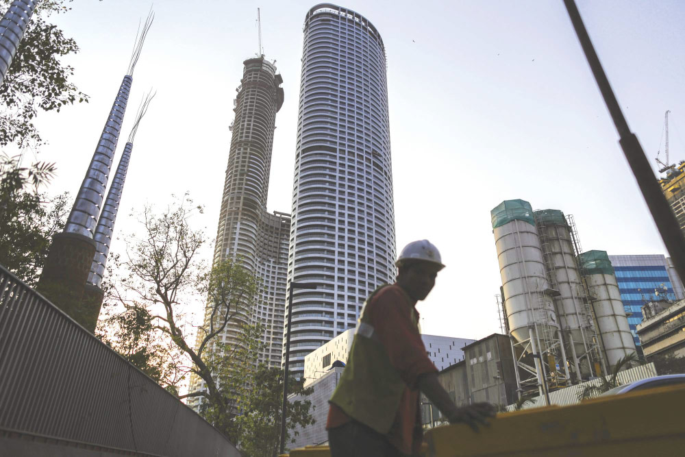 Prédios com arquitetura elegante