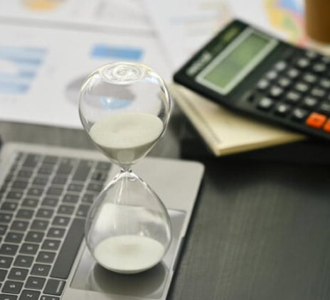 contador de tempo analógico 