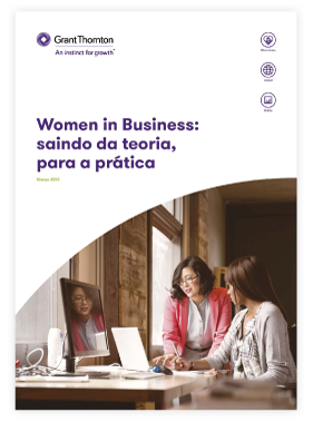 Capa pesquisa Women in Business 2018
