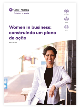 Capa pesquisa Women in business 2019