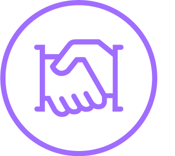 Ícone aperto de mãos