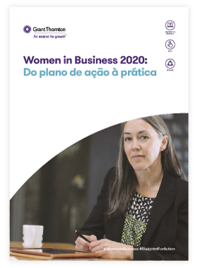 Capa pesquisa Women in Business 2020