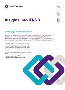 Identificando a data de aquisição